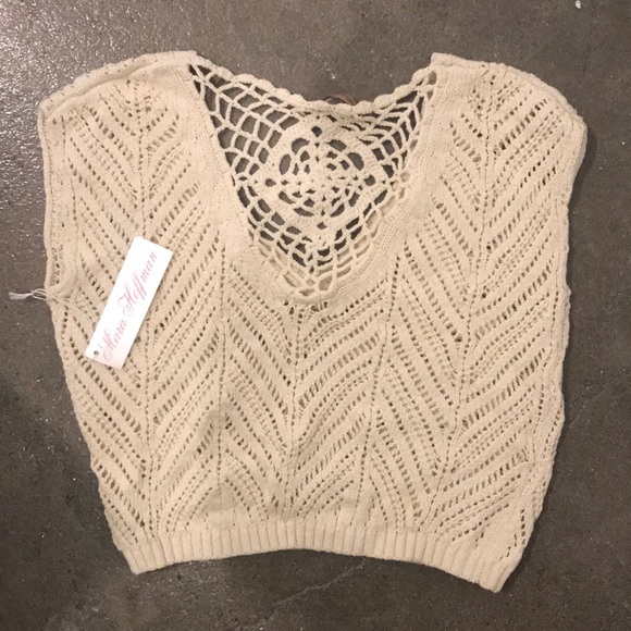 Mara Hoffman crochet top - Picture 4 of 5